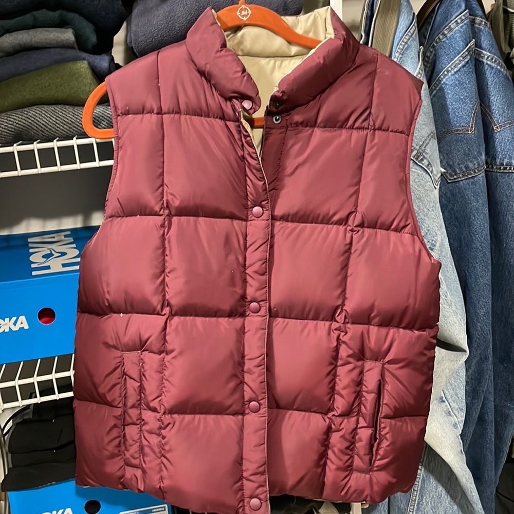 Women’s Lands’ End Reversible Vest